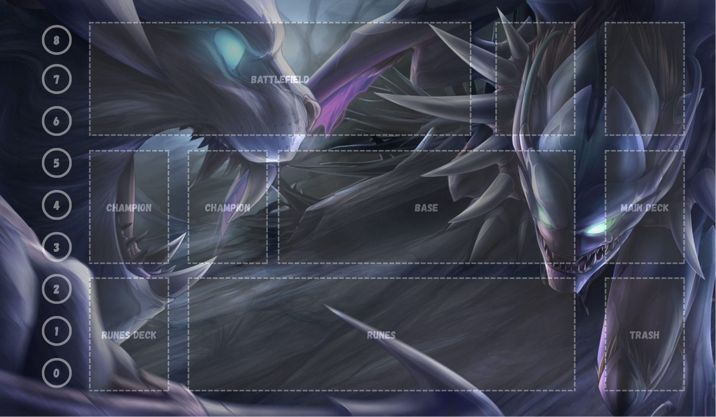 Rengar V2 - RiftBound Trading Card Game Playmat