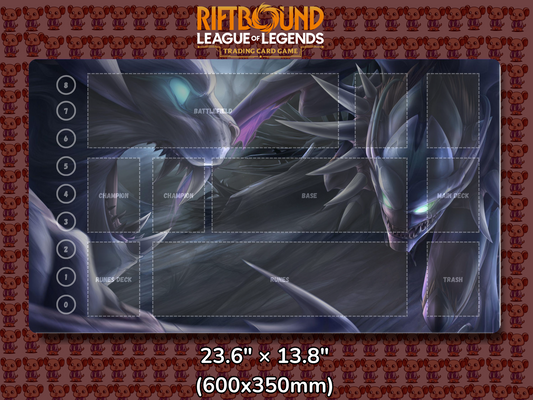 Rengar V2 - RiftBound Trading Card Game Playmat Mockup