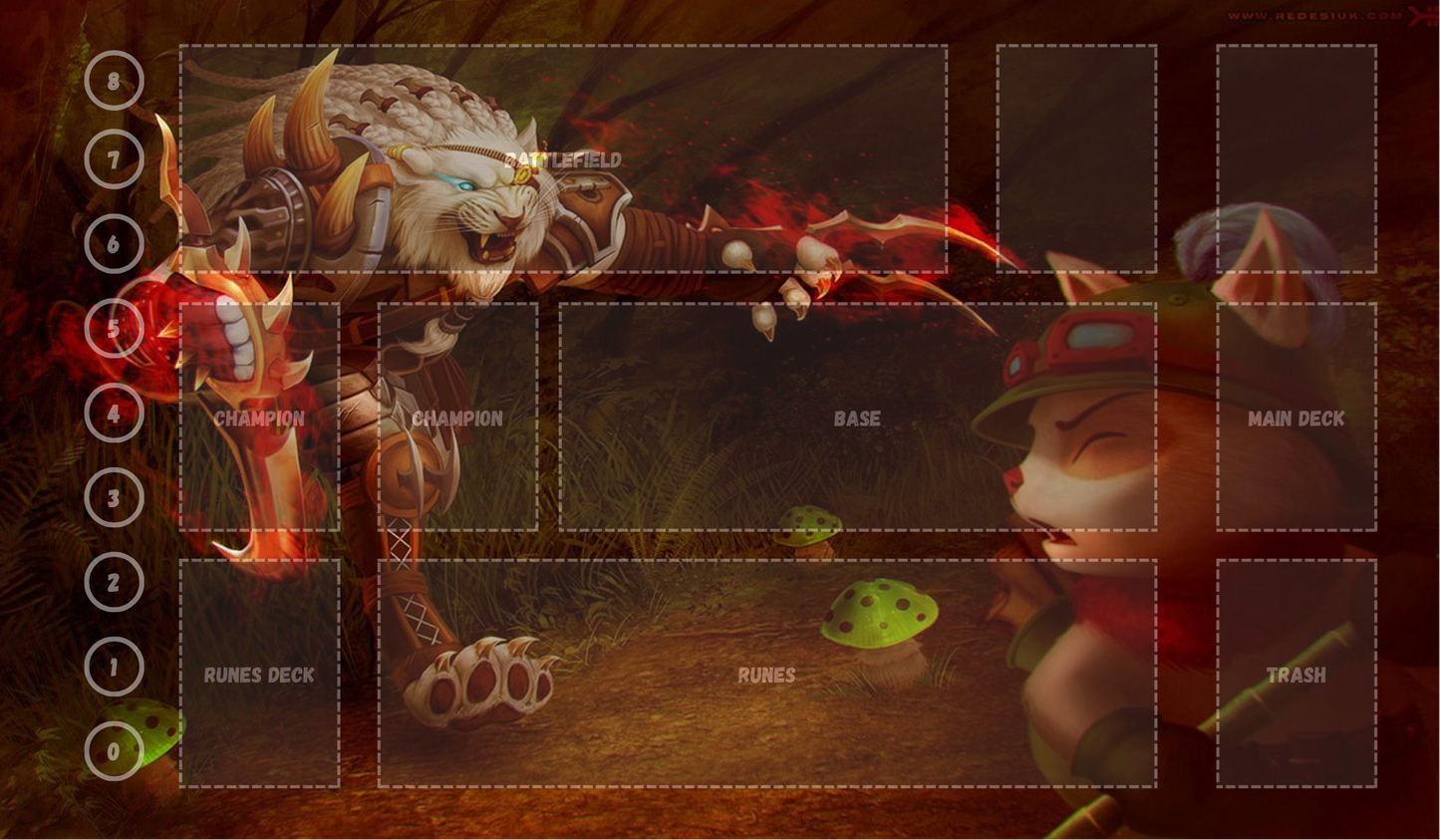 Rengar V4 - RiftBound Trading Card Game Playmat