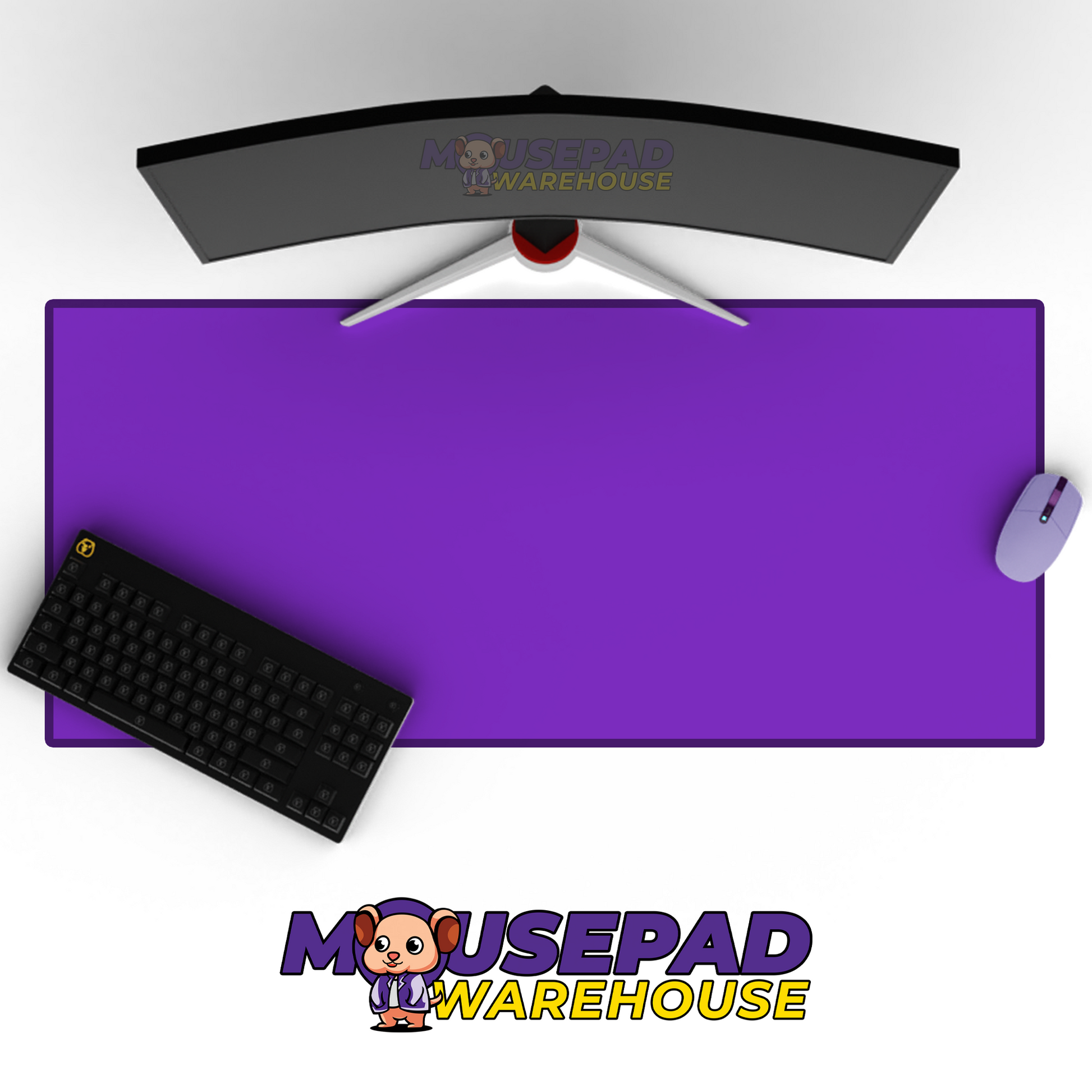 Retro Arcade Cabinet Purple Mockup