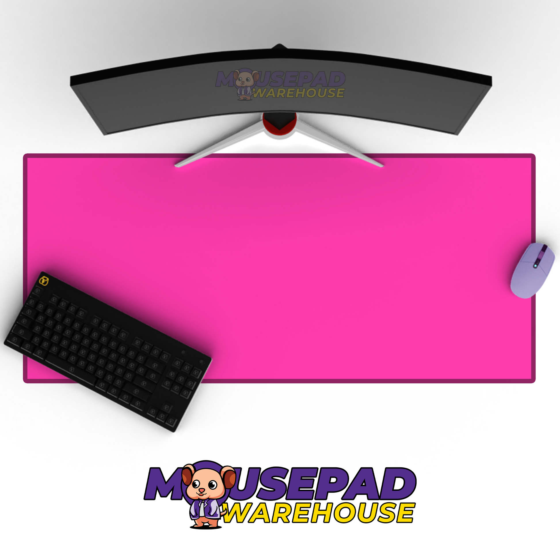 Retro Arcade Power Pink Mockup