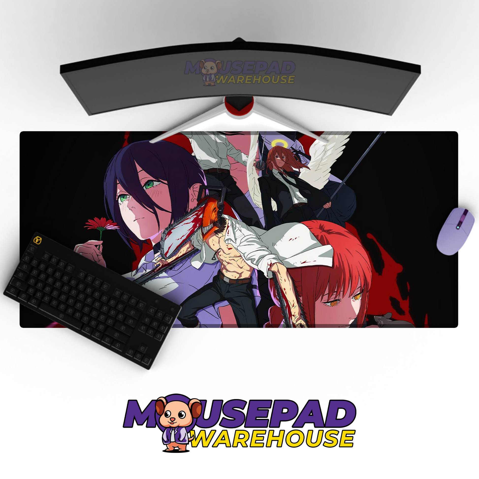 Reze Arc Chainsaw Man V17 Mousepad Mockup