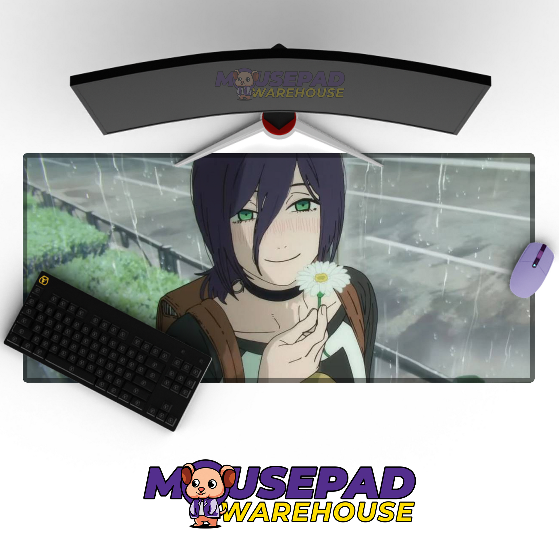 Reze Chainsaw Man V16 Mousepad Mockup