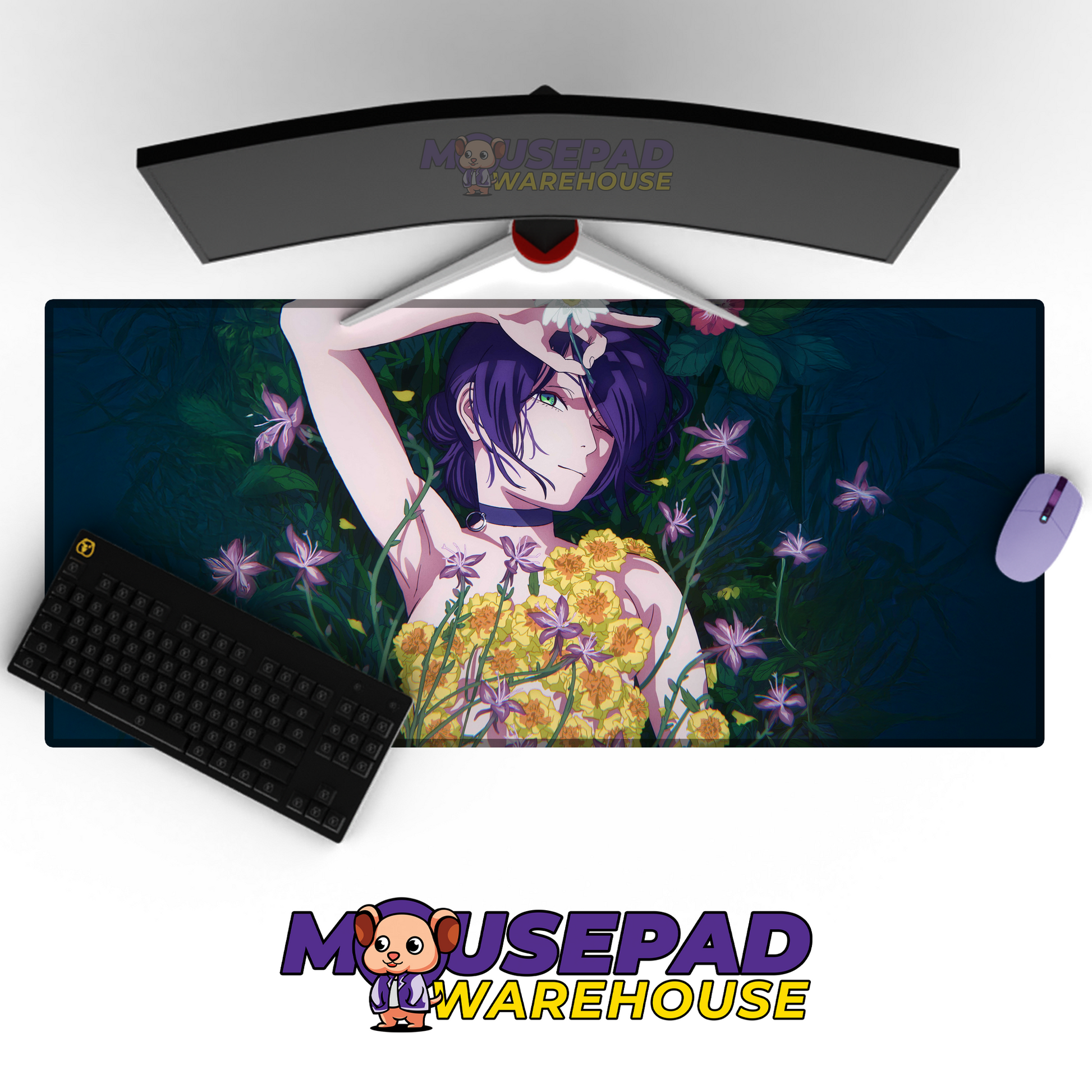 Reze Chainsaw Man V18 Mousepad Mockup