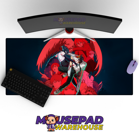 Reze Denji Chainsaw Man V20 Mousepad Mockup