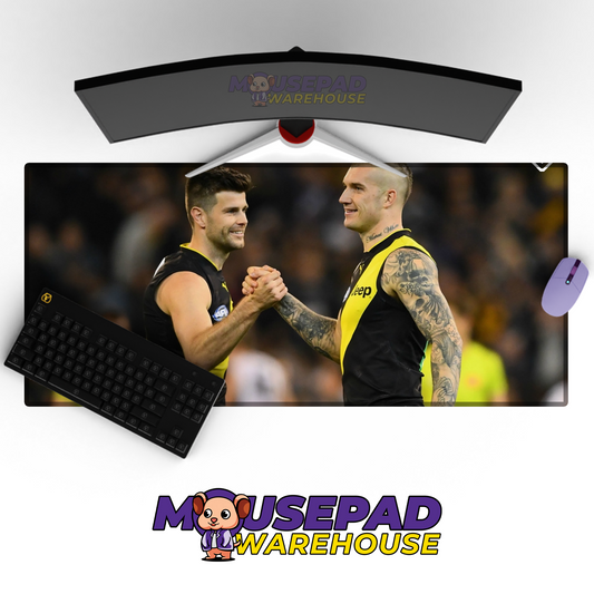 Richmond Tigers V10 Mousepad Deskmat Mockup
