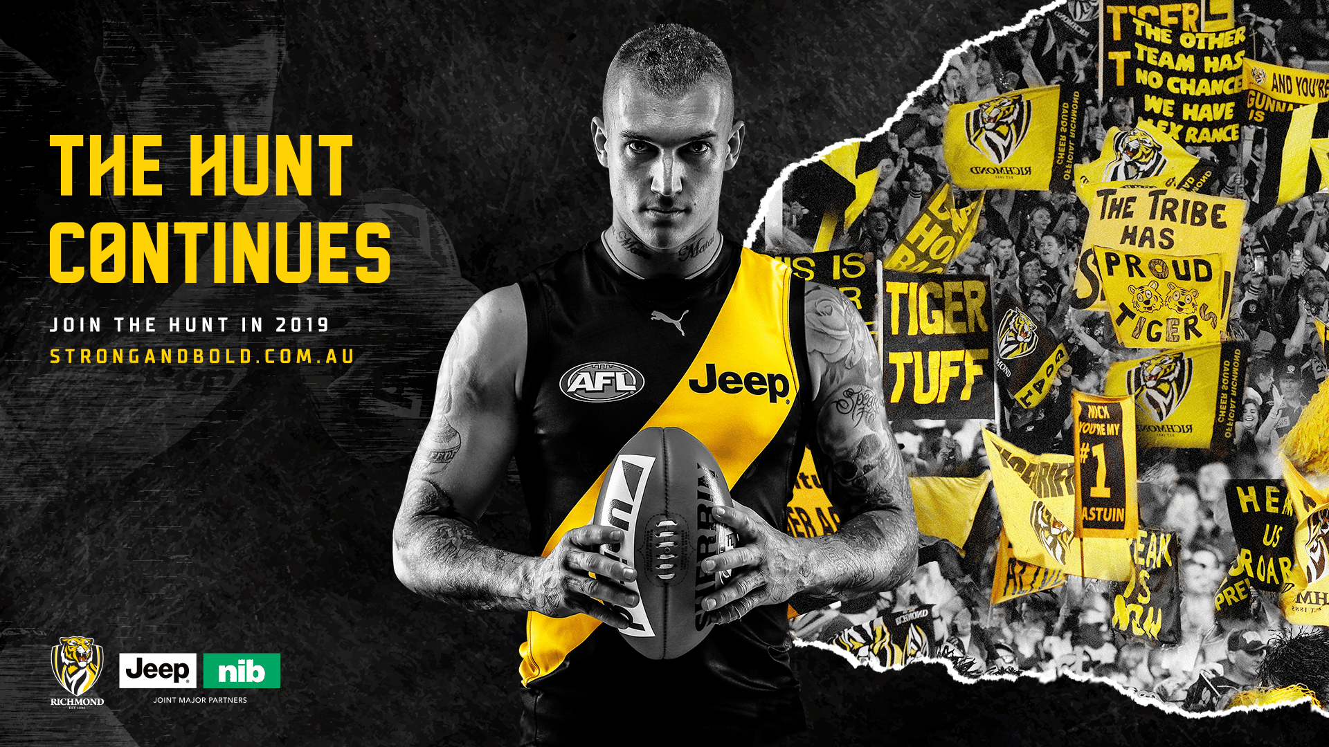 Richmond Tigers V9 Mousepad Deskmat