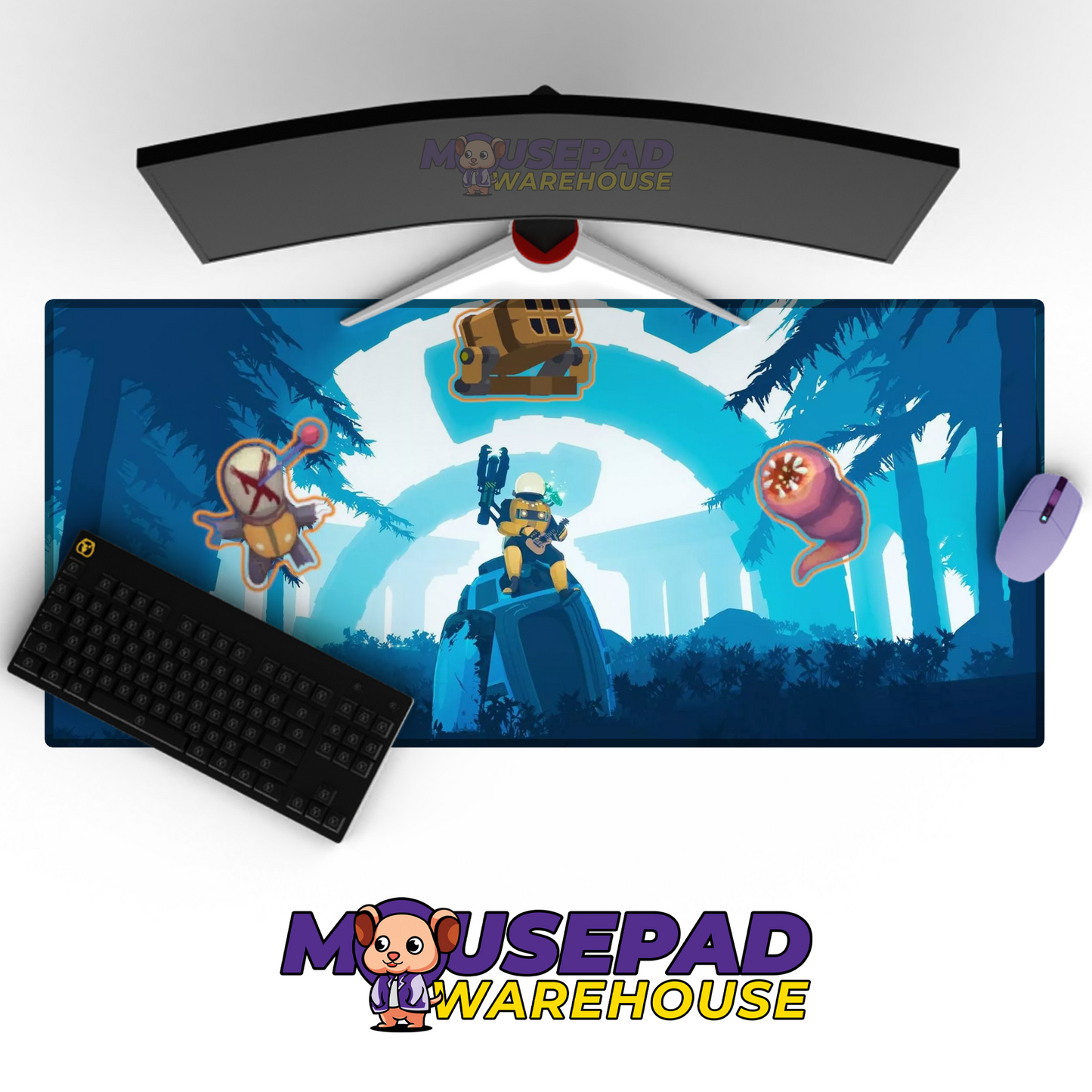 Risk of Rain V17 Mousepad Mockup
