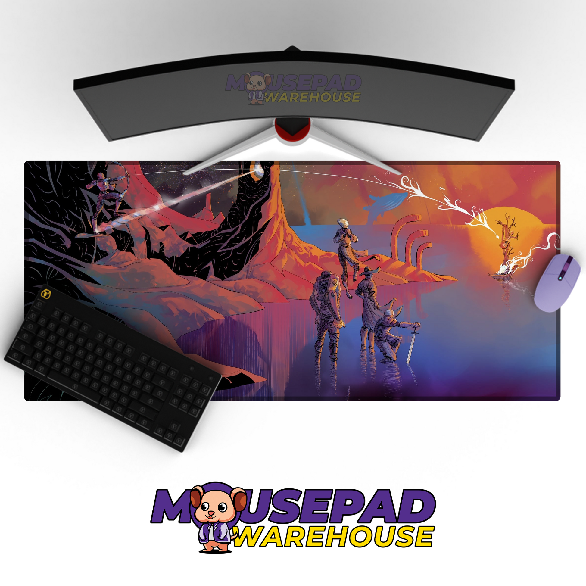 Risk of Rain V35 Mousepad Mockup