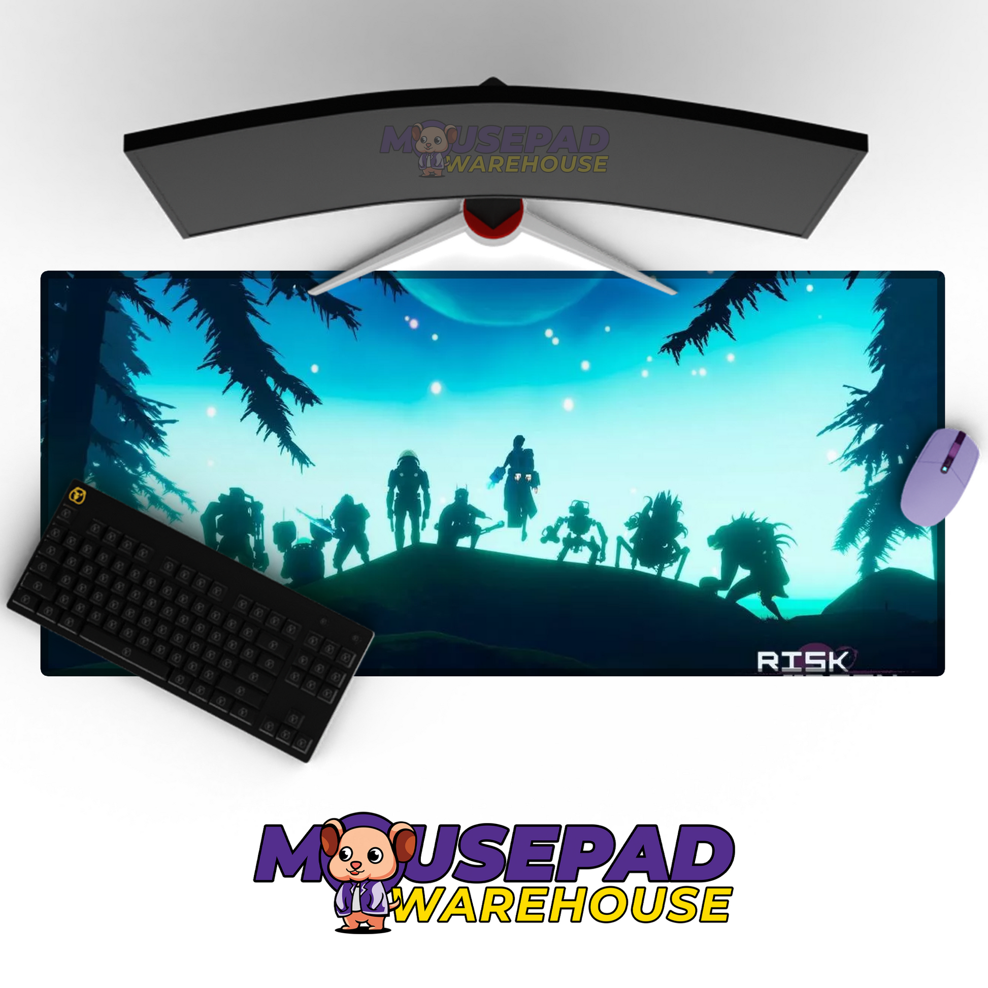Risk of Rain V6 Mousepad Mockup