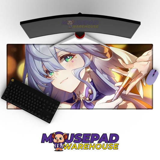 Robin Honkai Star Rail V11 Mousepad Mockup
