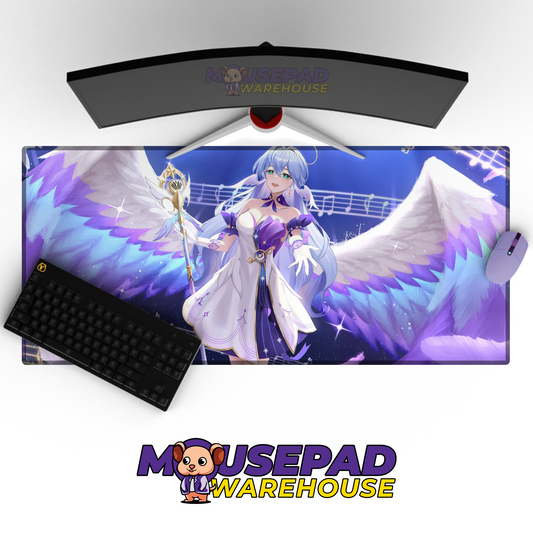 Robin Honkai Star Rail V12 Mousepad Mockup
