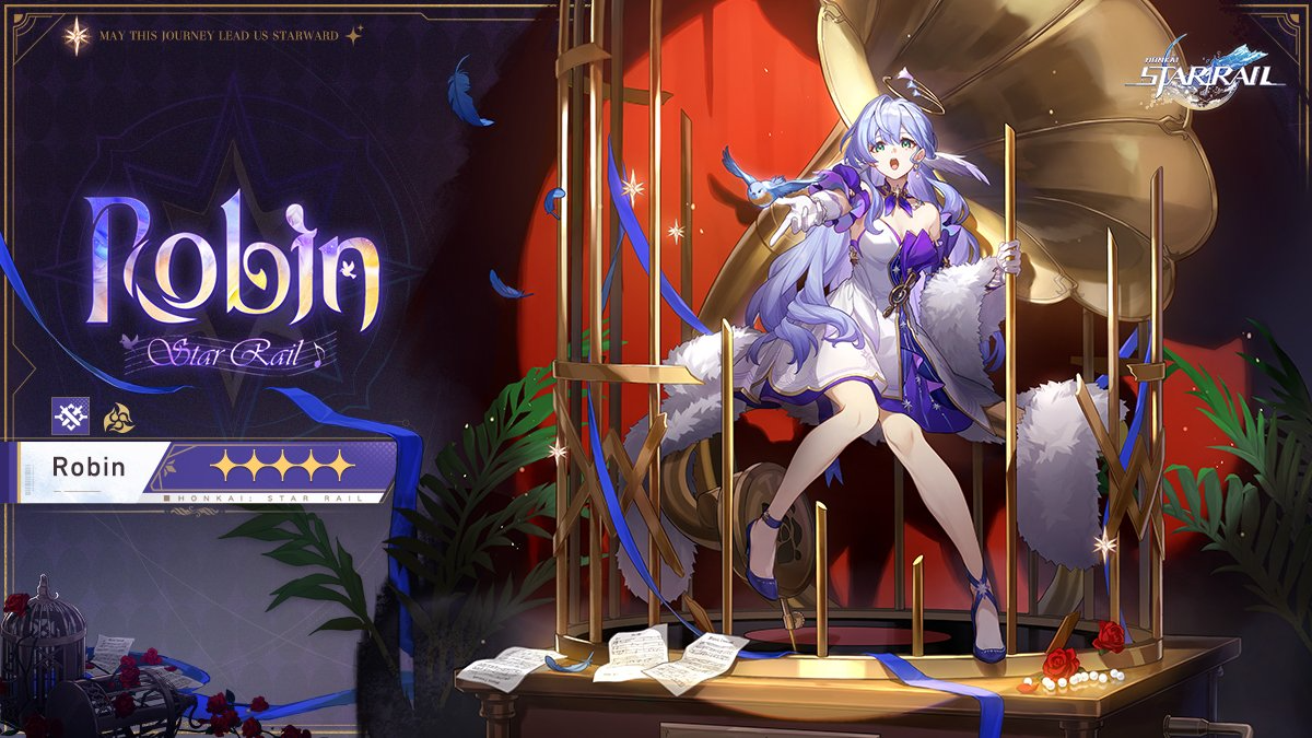 Robin Honkai Star Rail V19 Mousepad