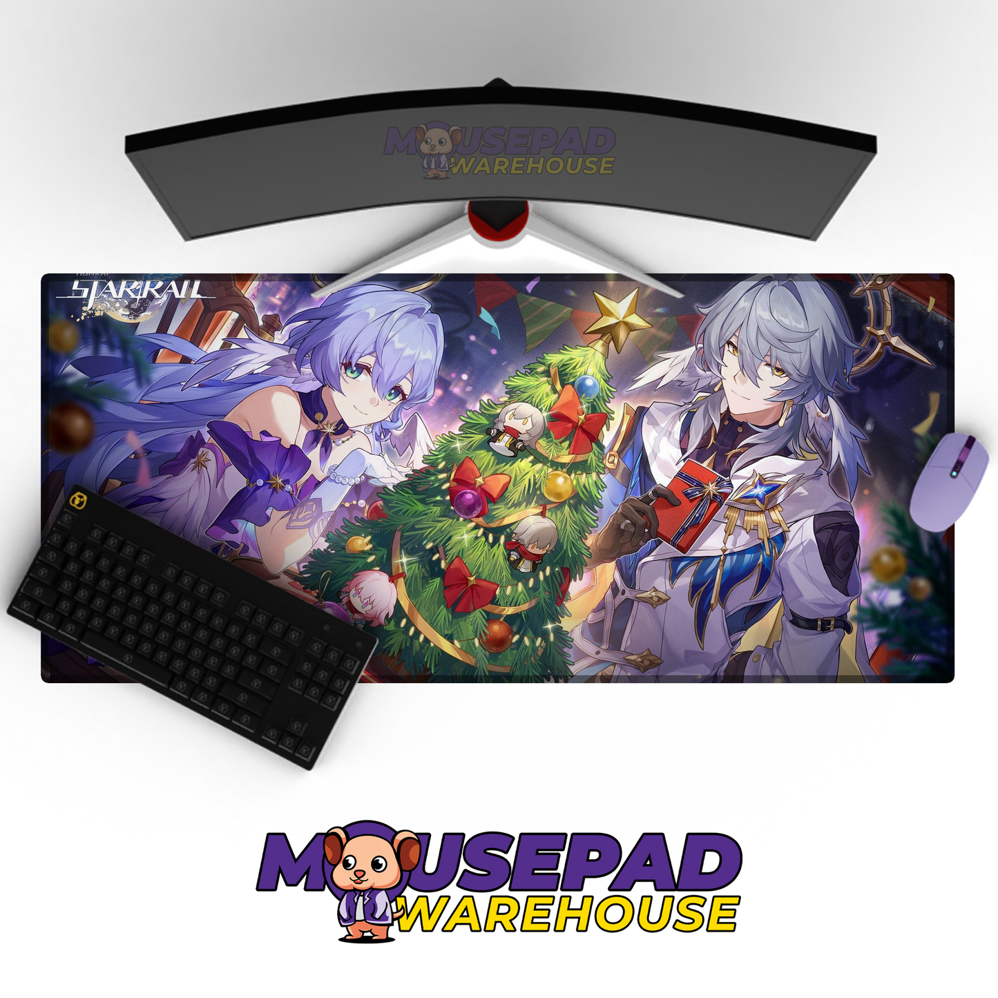 Robin Honkai Star Rail V30 Mousepad Mockup