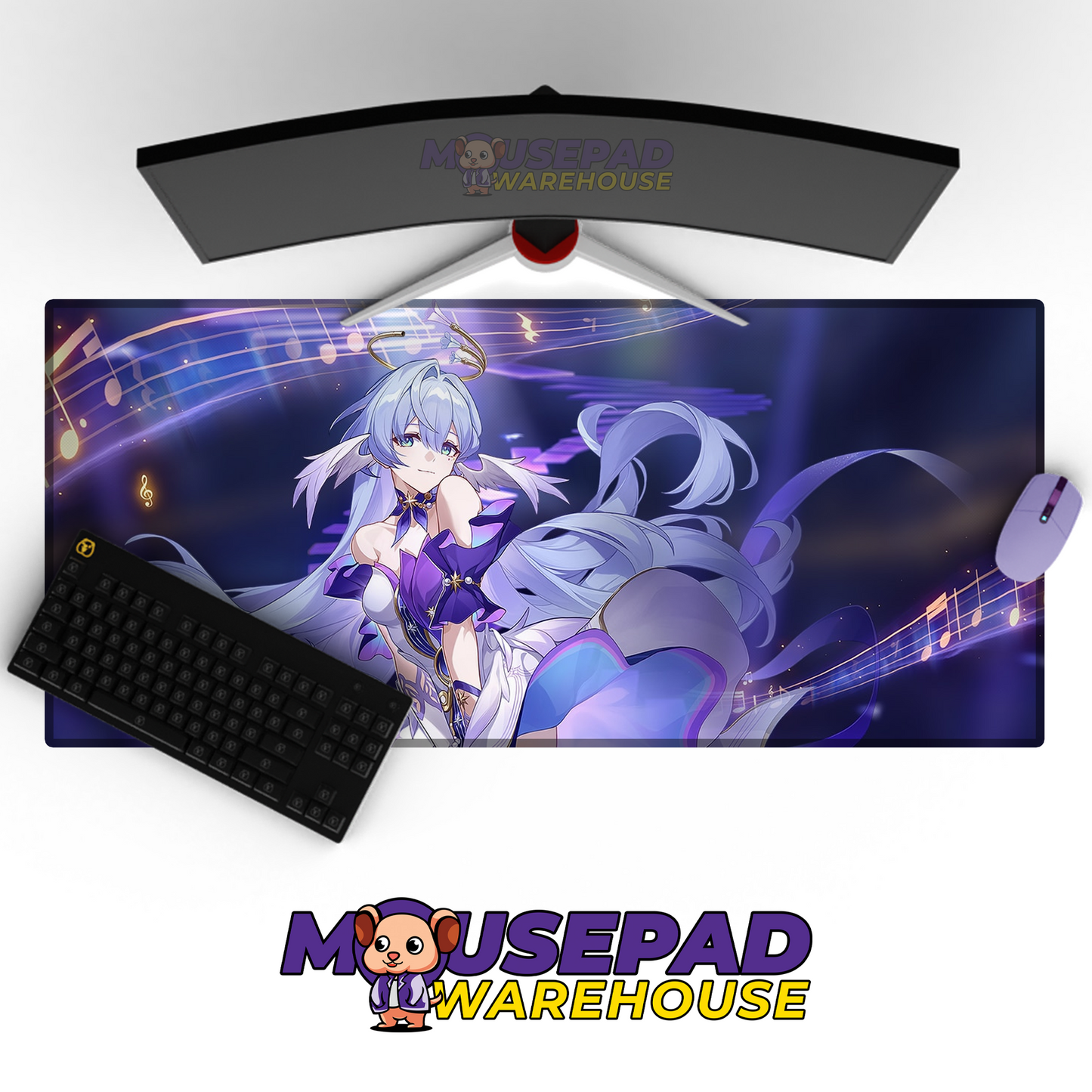 Robin Honkai Star Rail V34 Mousepad Mockup