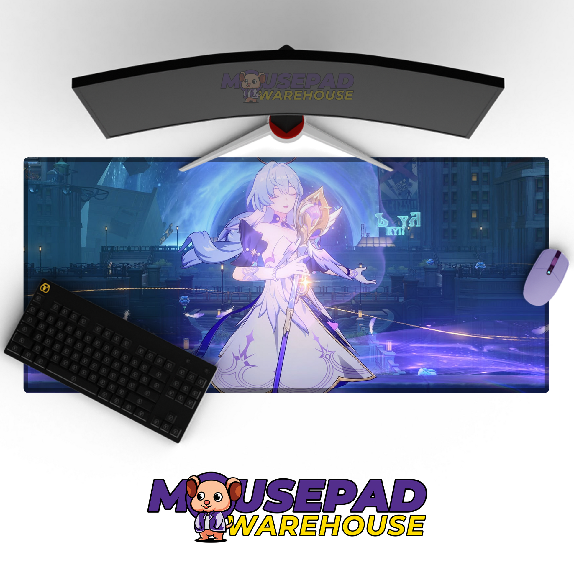 Robin Honkai Star Rail V39 Mousepad Mockup