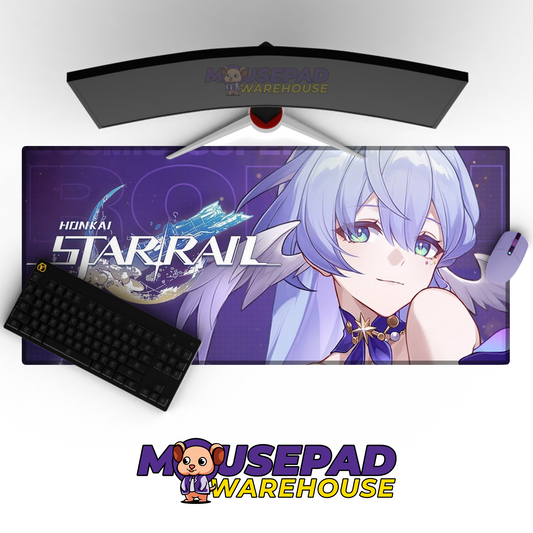Robin Honkai Star Rail V6 Mousepad Mockup