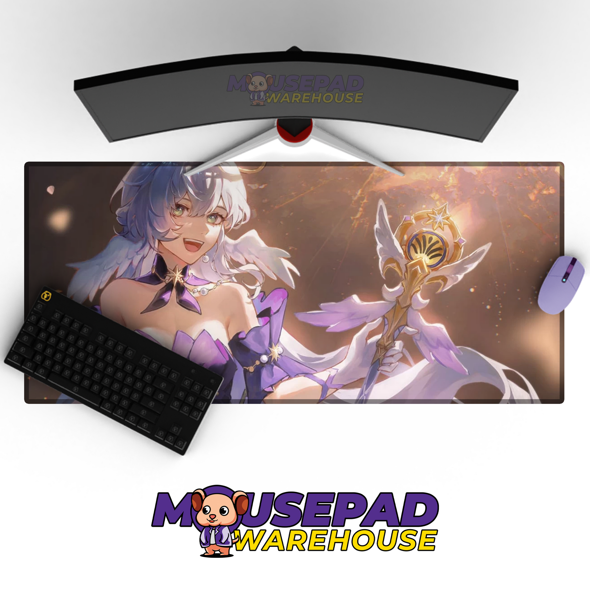 Robin Honkai Star Rail V9 Mousepad Mockup