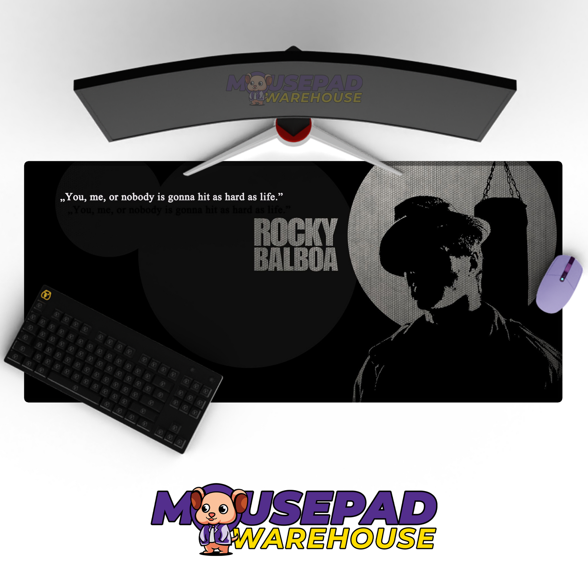 Rocky V4 Mousepad Mockup