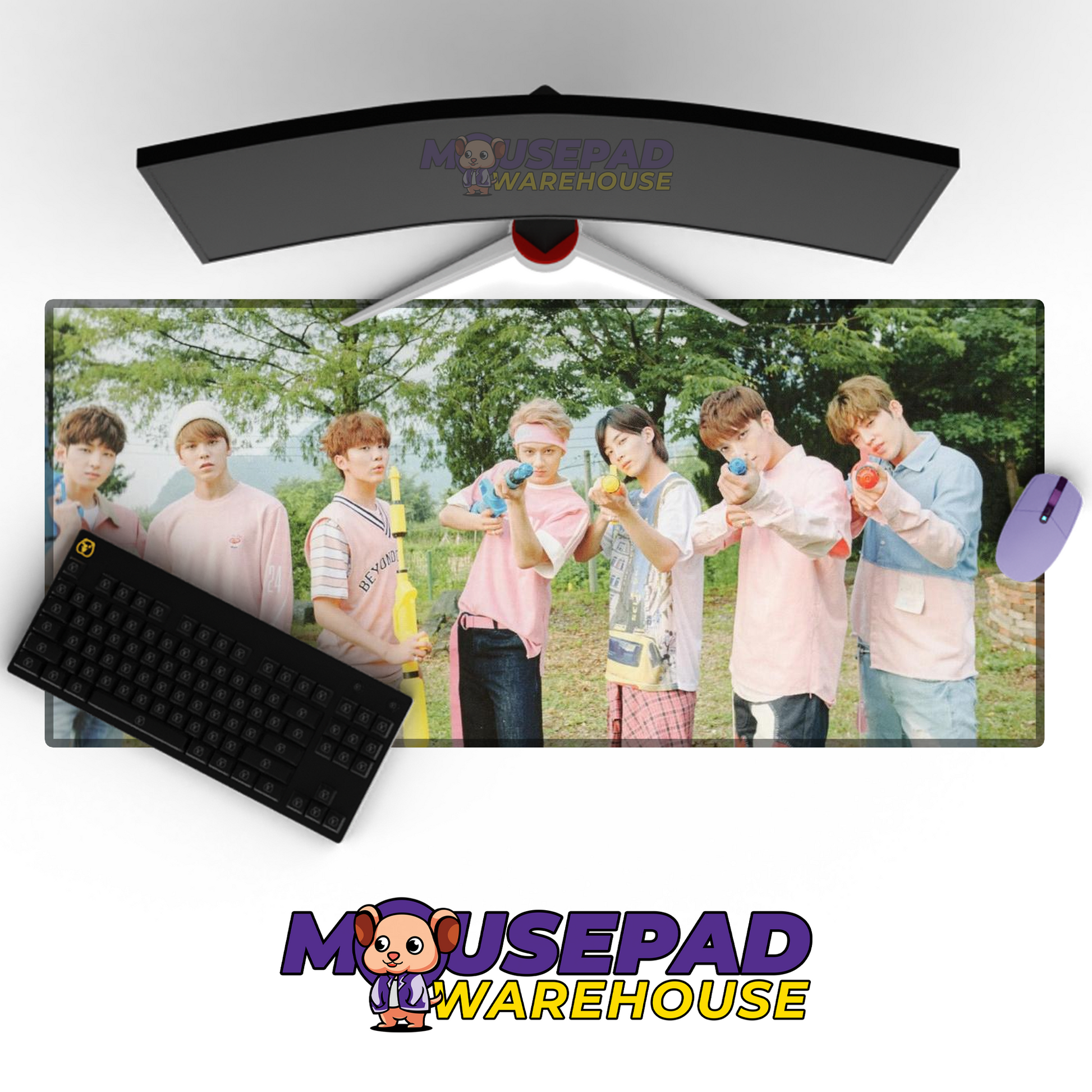 SEVENTEEN V13 Mousepad Mockup