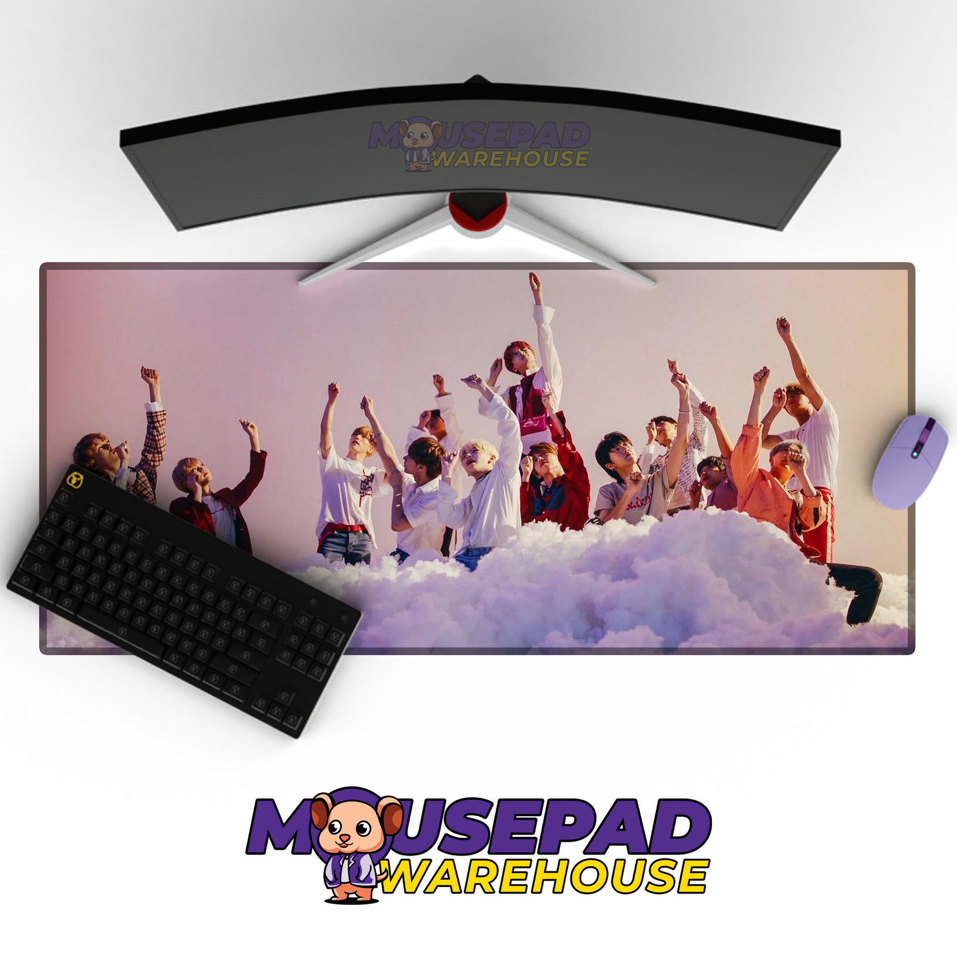 SEVENTEEN V14 Mousepad Mockup