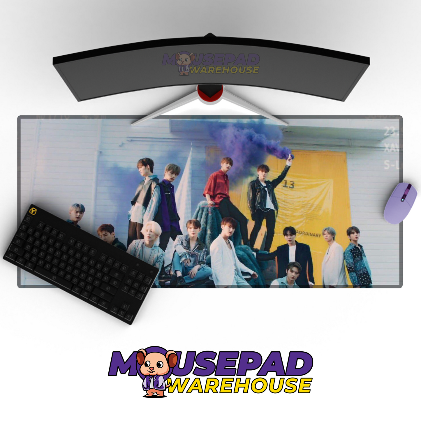 SEVENTEEN V1 Mousepad Mockup