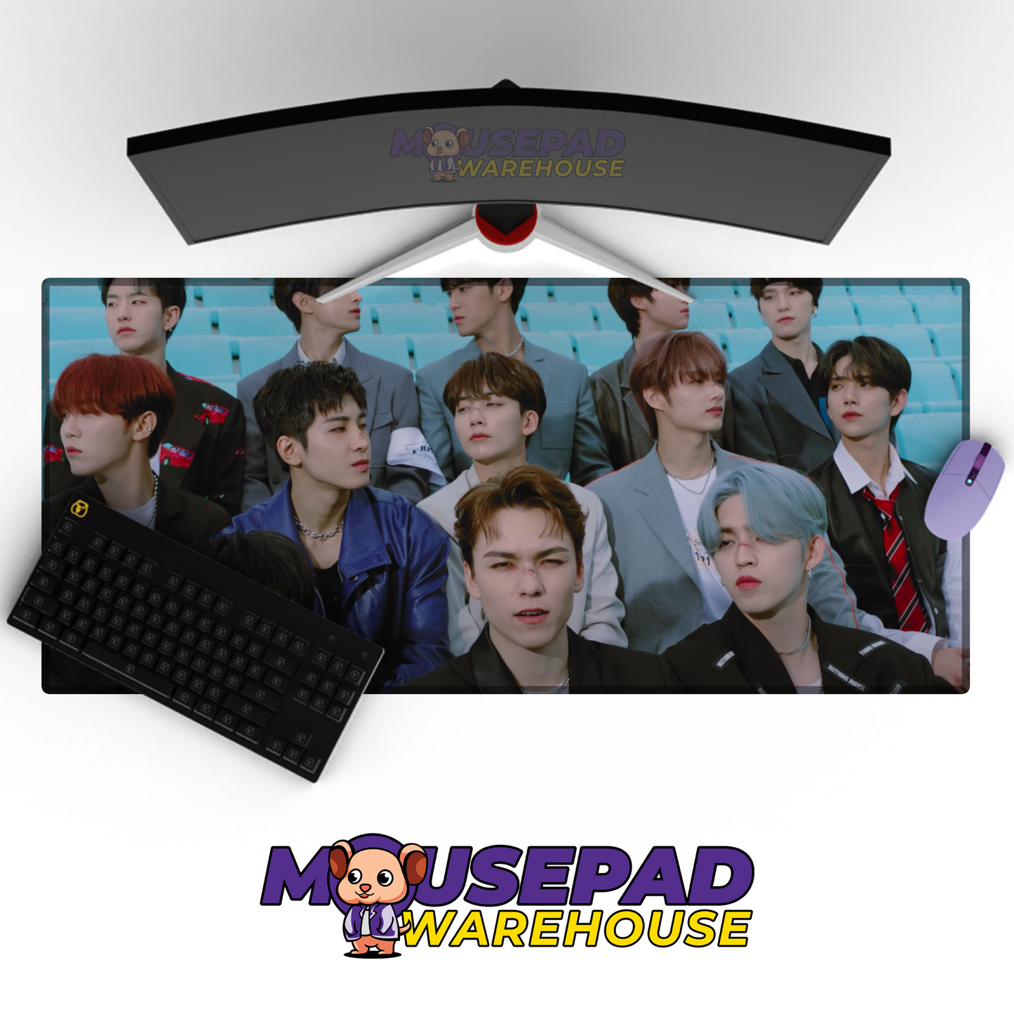 SEVENTEEN V20 Mousepad Mockup
