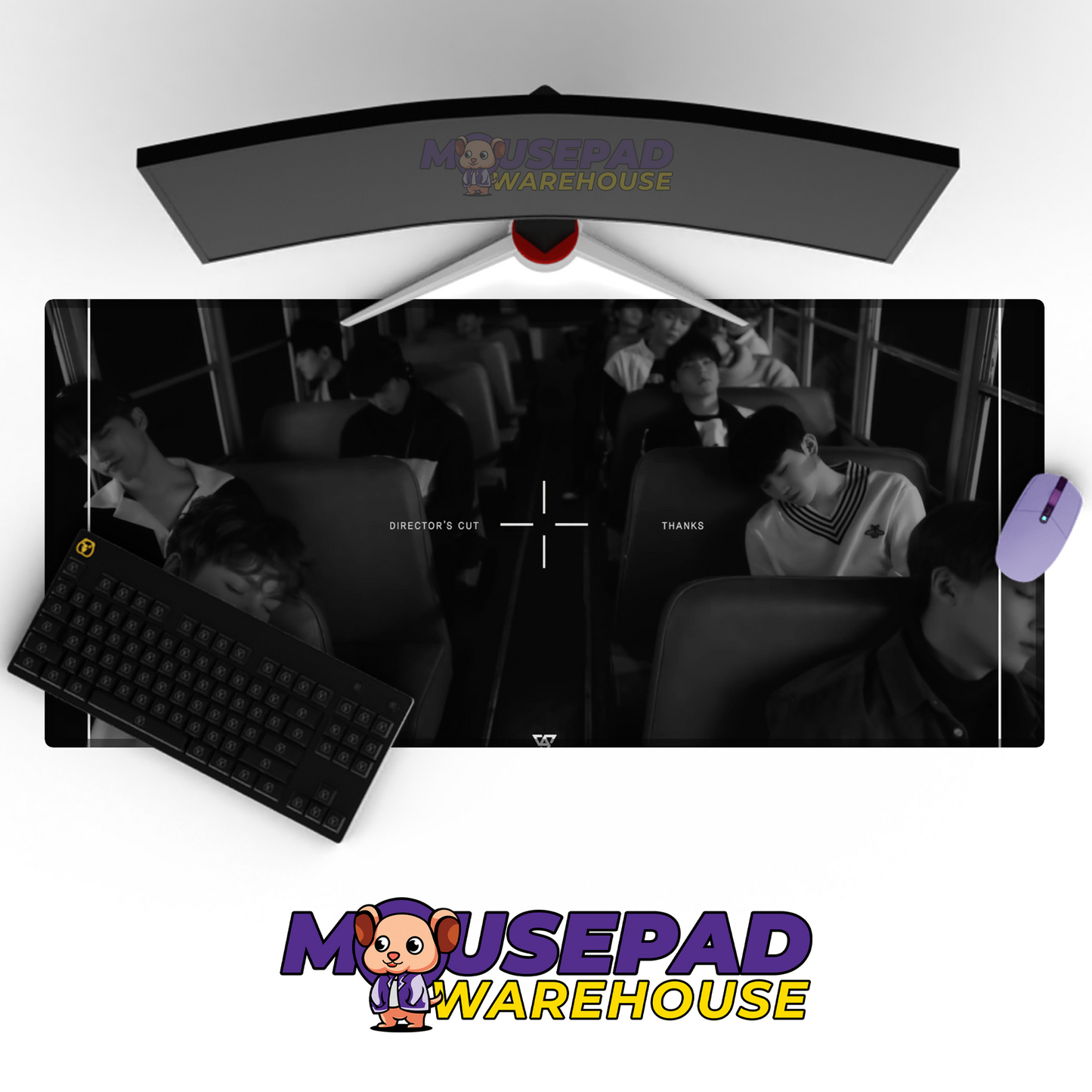 SEVENTEEN V21 Mousepad Mockup