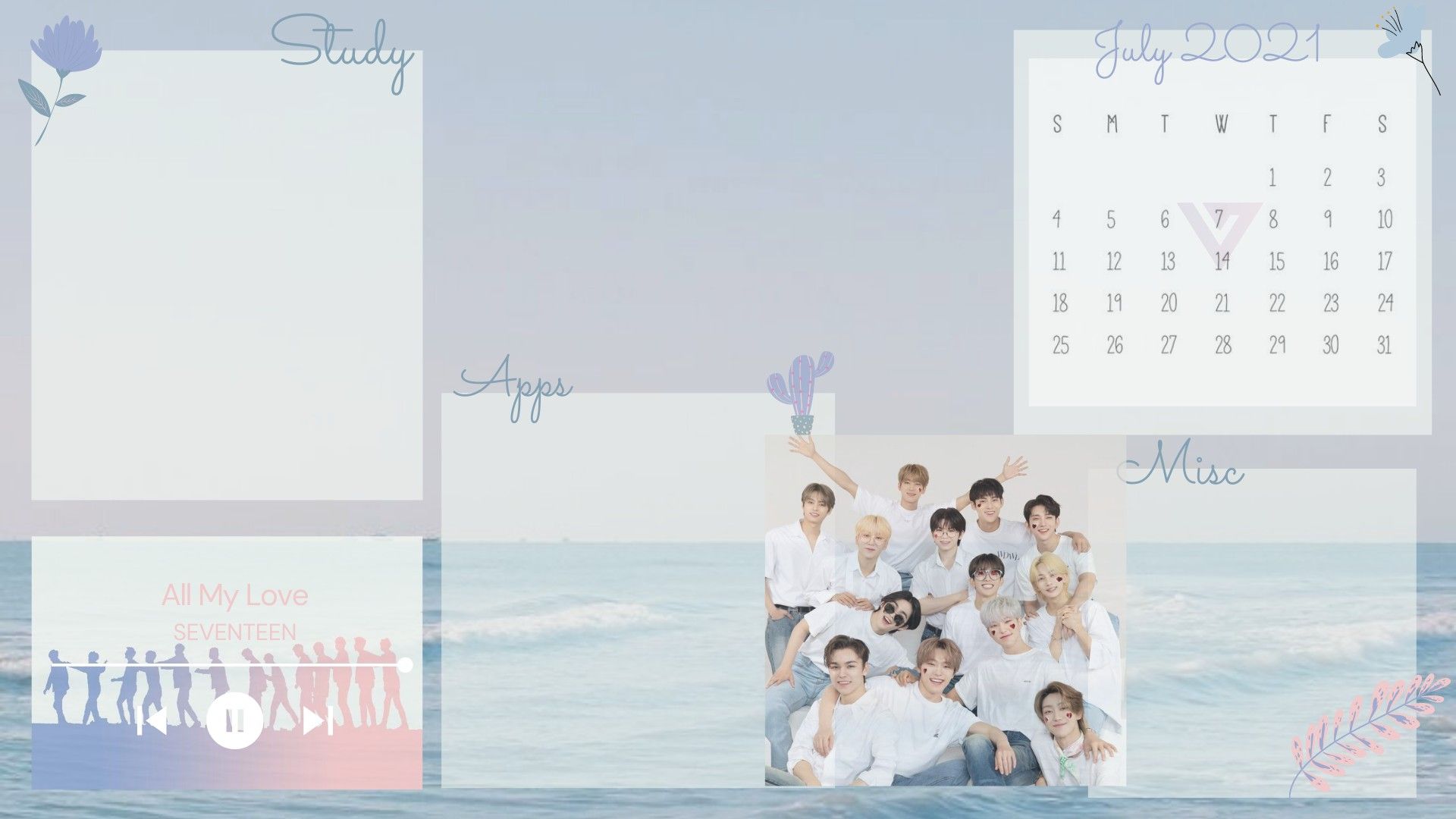 SEVENTEEN V3 Mousepad