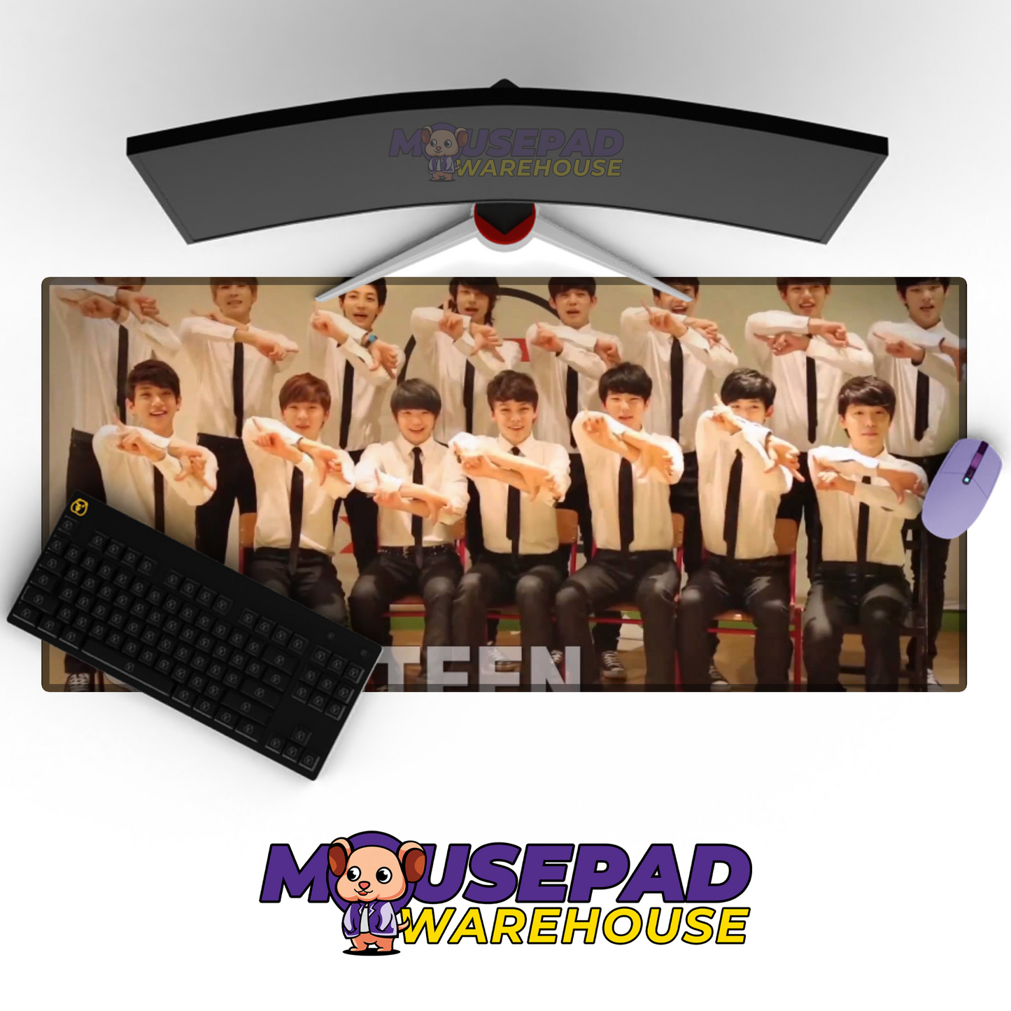SEVENTEEN V4 Mousepad Mockup