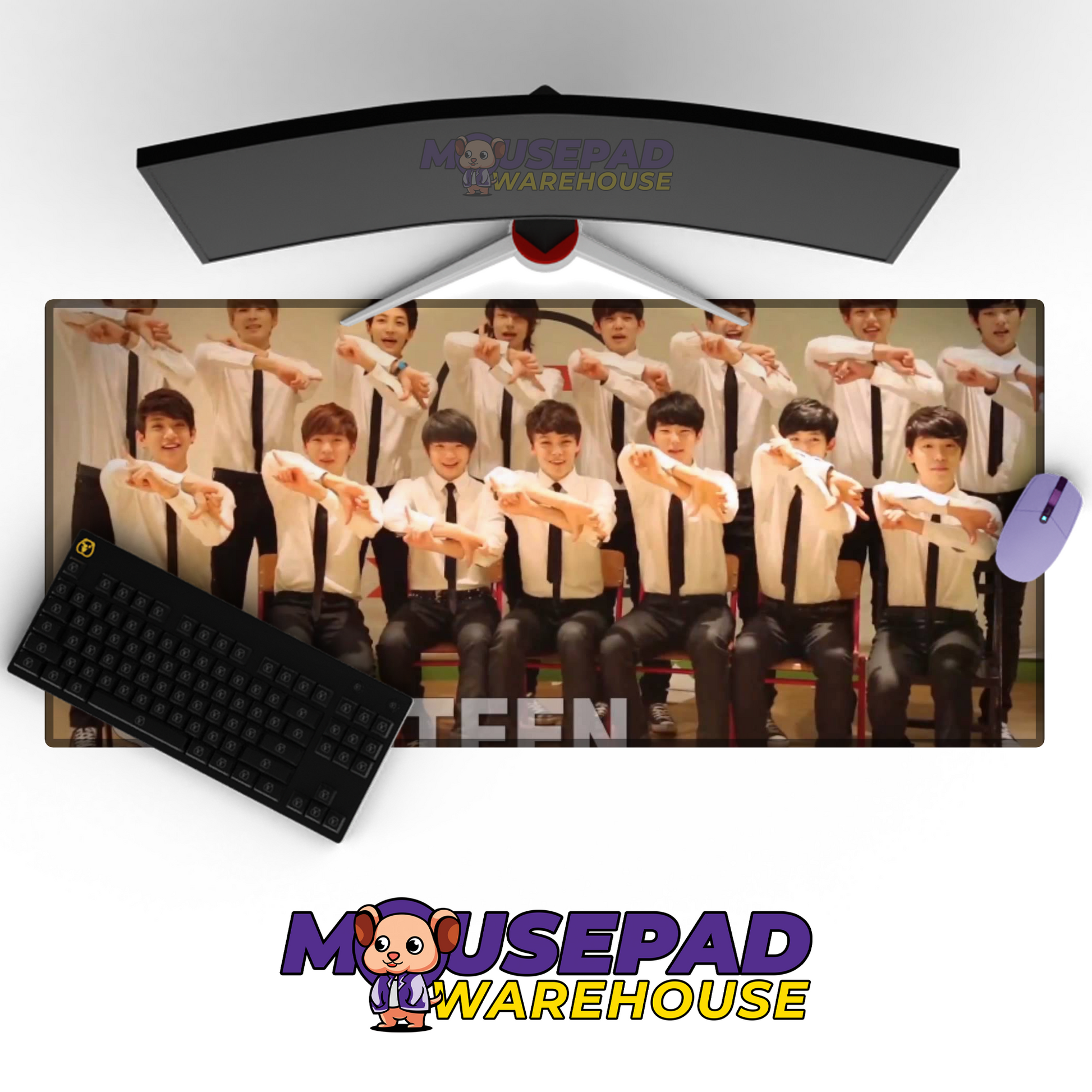 SEVENTEEN V4 Mousepad Mockup