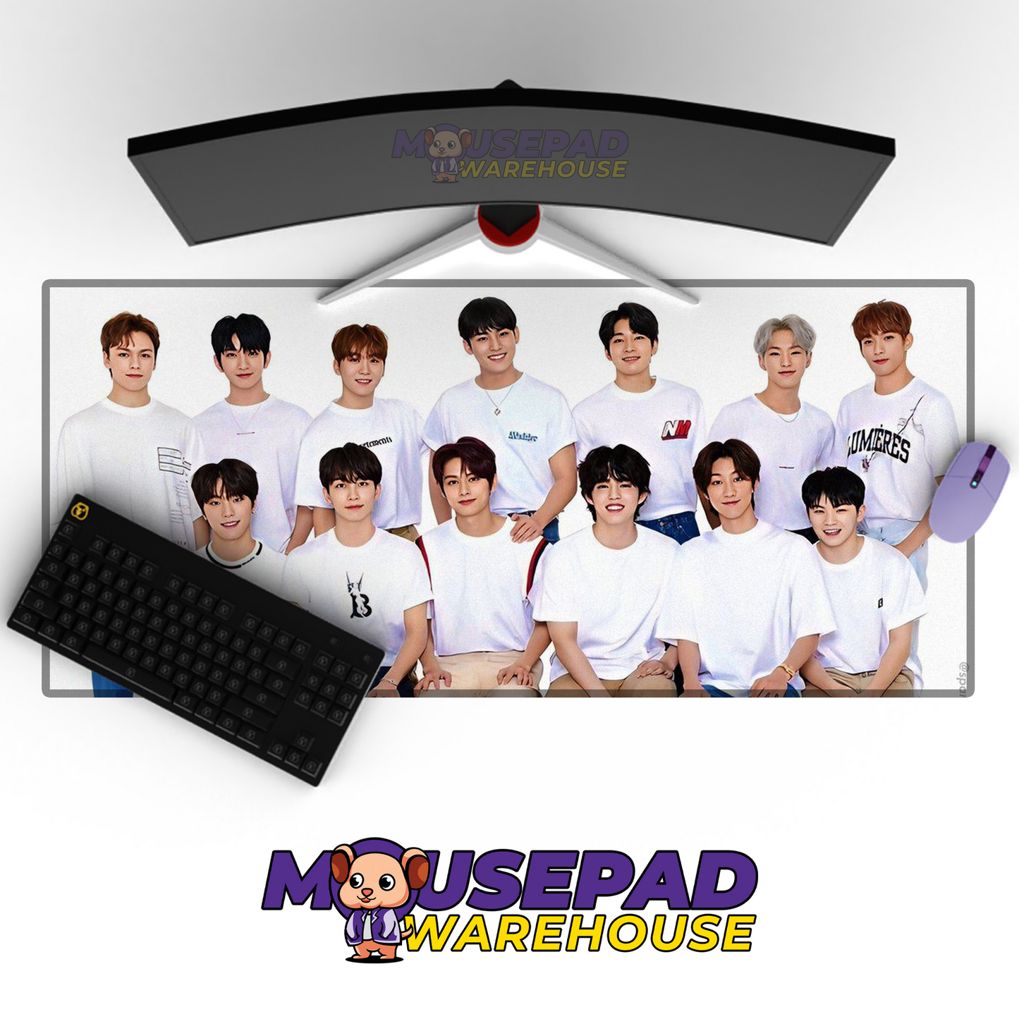 SEVENTEEN V8 Mousepad Mockup