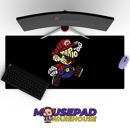 Super Mario Game Mousepad SM1051 MousepadWarehouse.com