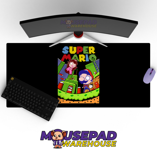 Super Mario Game Mousepad SM1052 MousepadWarehouse.com