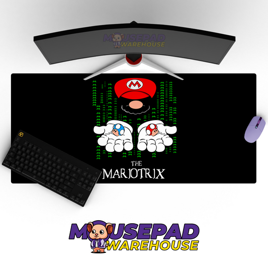 Super Mario Game Mousepad SM1056 MousepadWarehouse.com