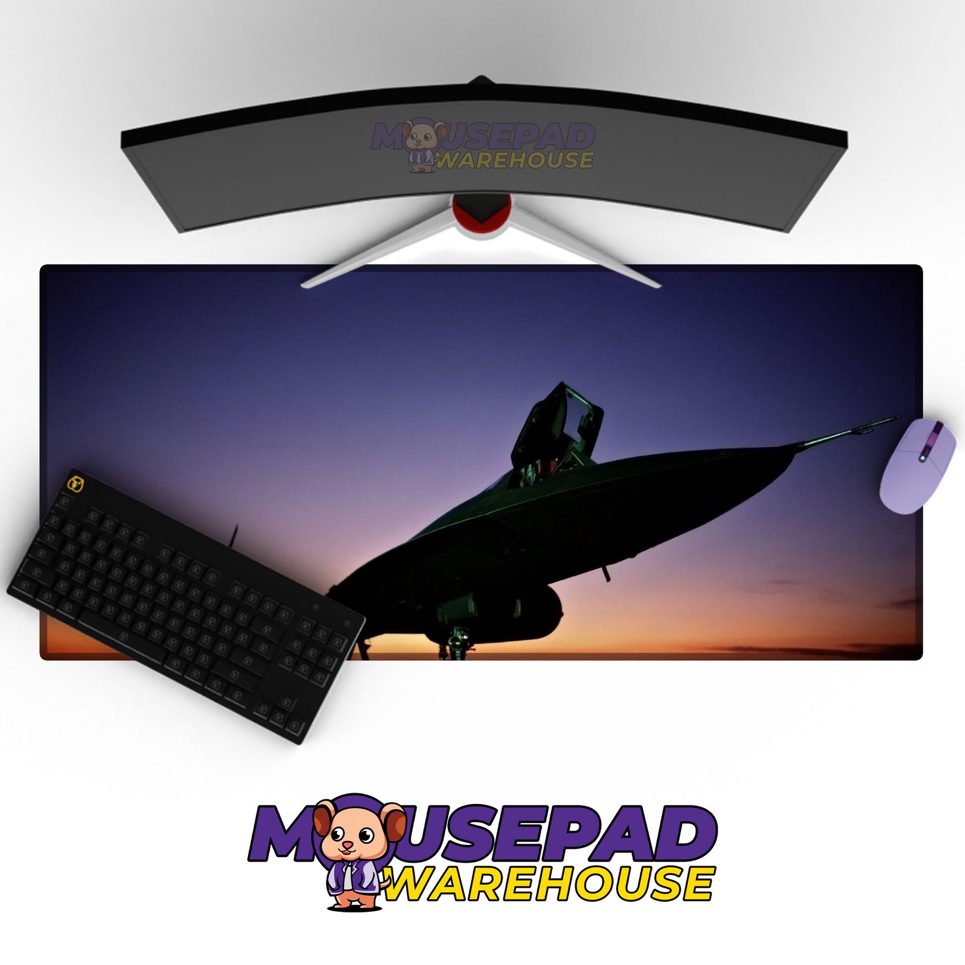 SR-71 Blackbird V10 Mousepad Deskmat Mockup