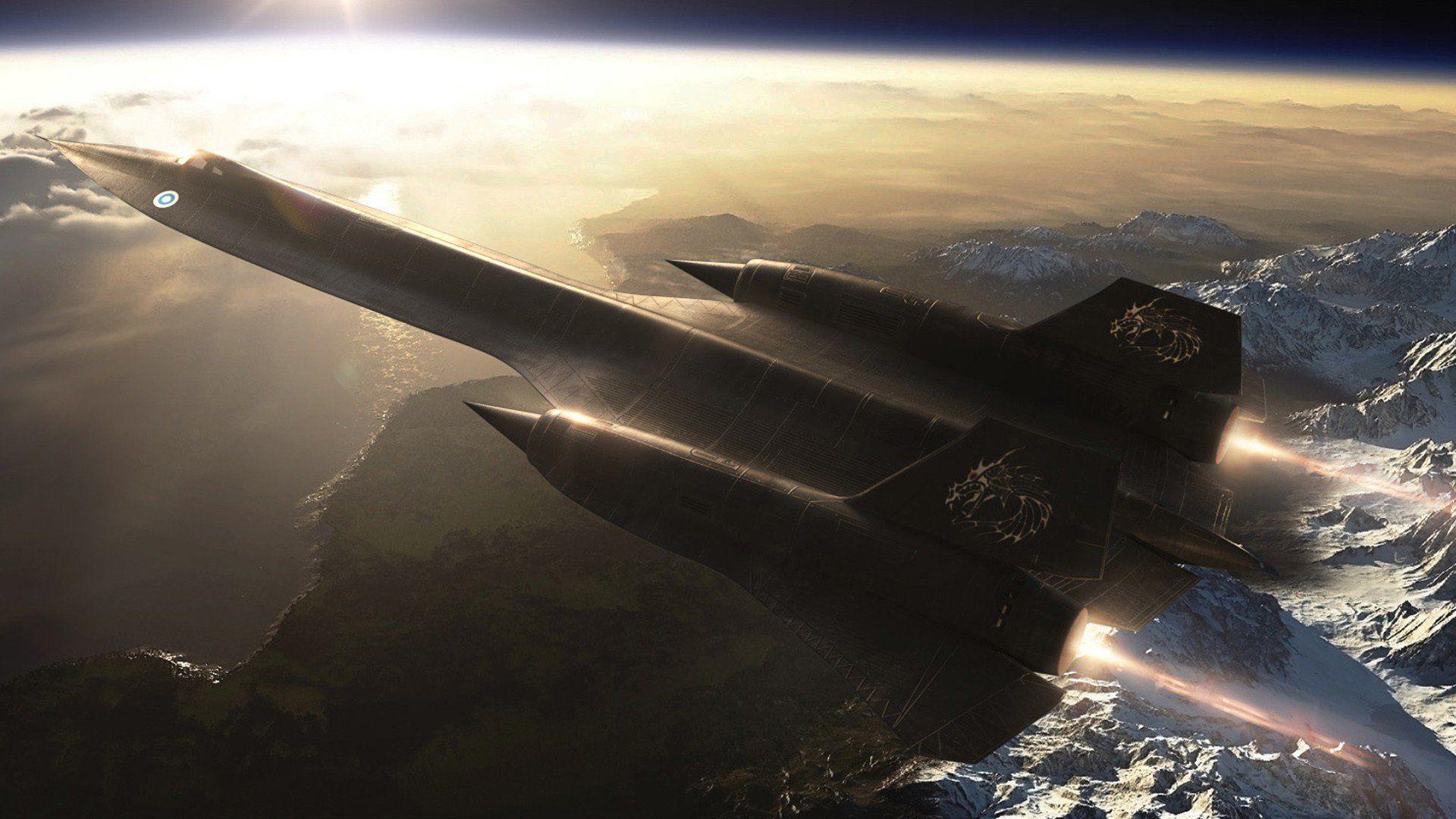 SR-71 Blackbird V13 Mousepad Deskmat