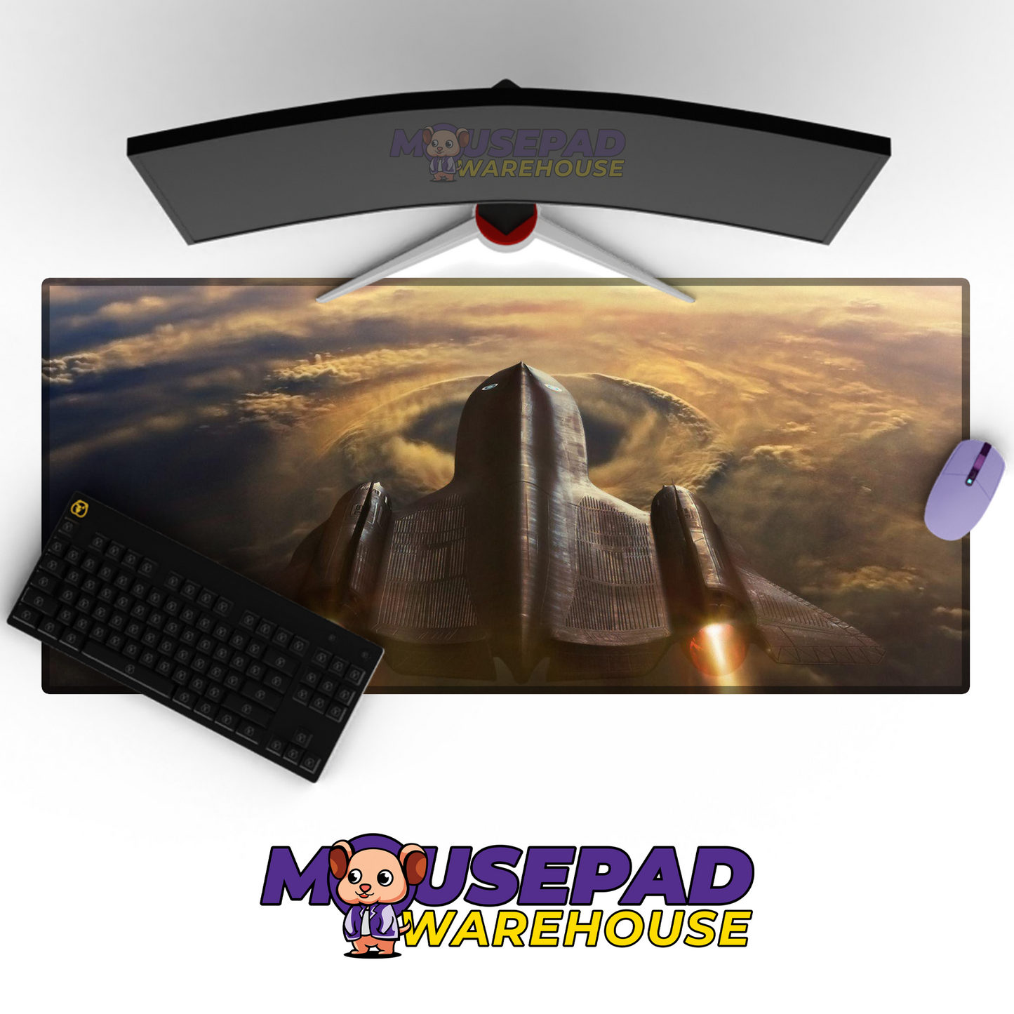 SR-71 Blackbird V15 Mousepad Deskmat Mockup