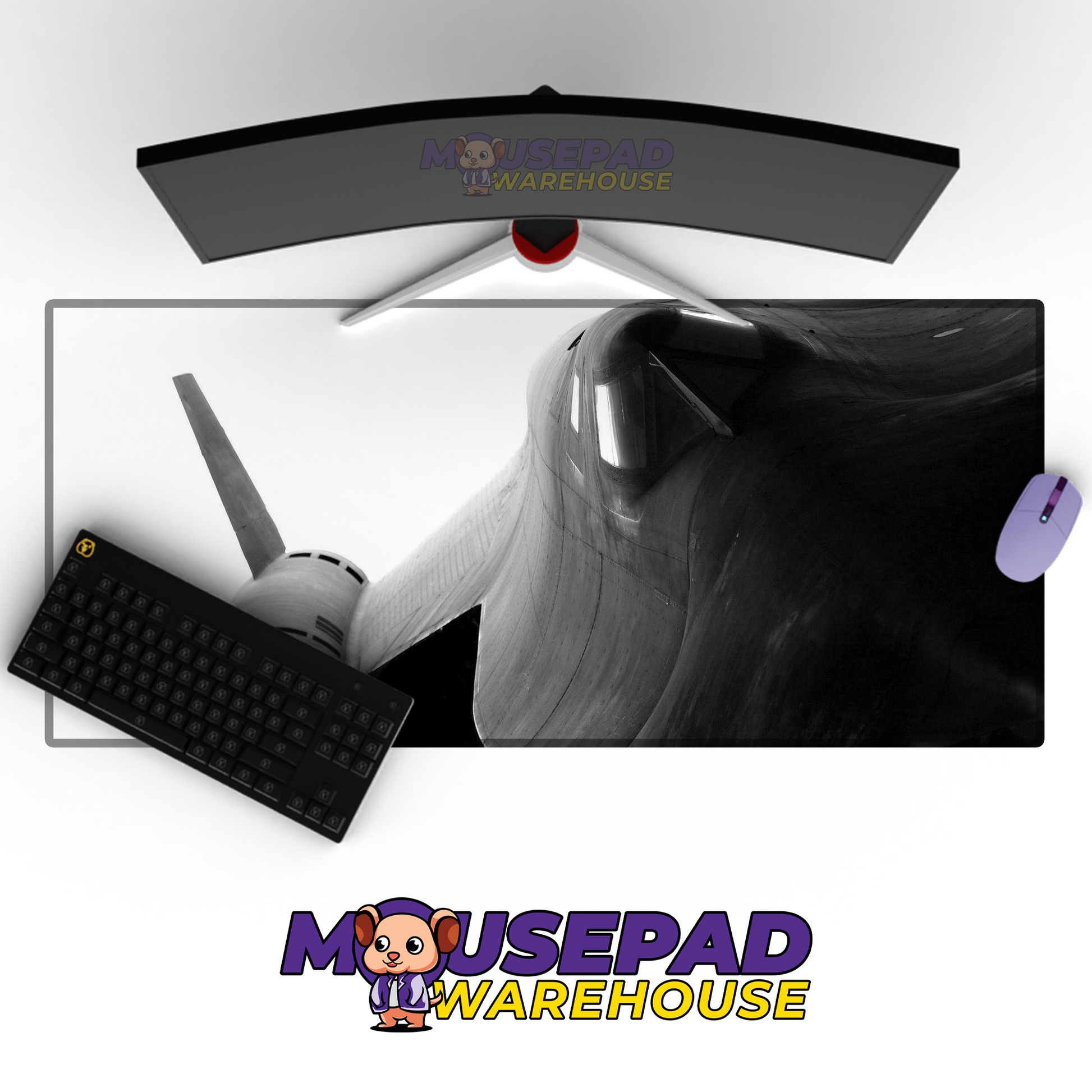 SR-71 Blackbird V17 Mousepad Deskmat Mockup