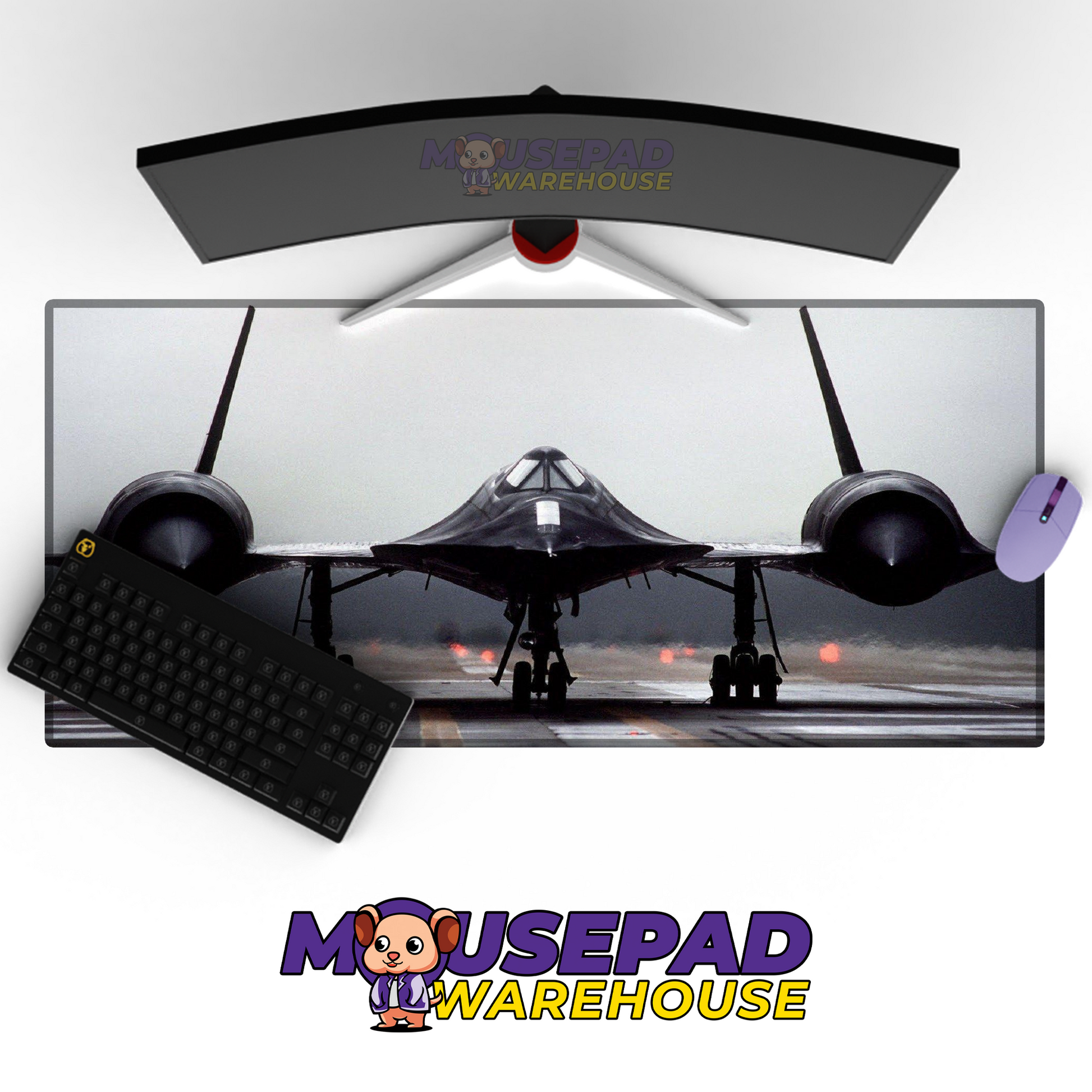 SR-71 Blackbird V18 Mousepad Deskmat Mockup