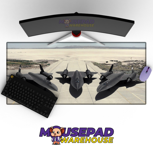 SR-71 Blackbird V1 Mousepad Deskmat Mockup