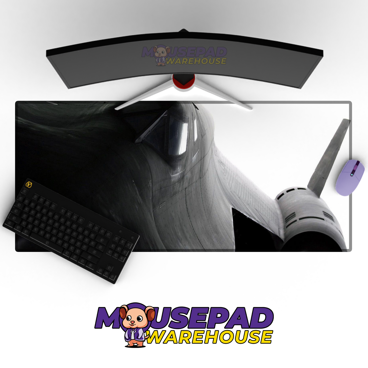 SR-71 Blackbird V20 Mousepad Deskmat Mockup