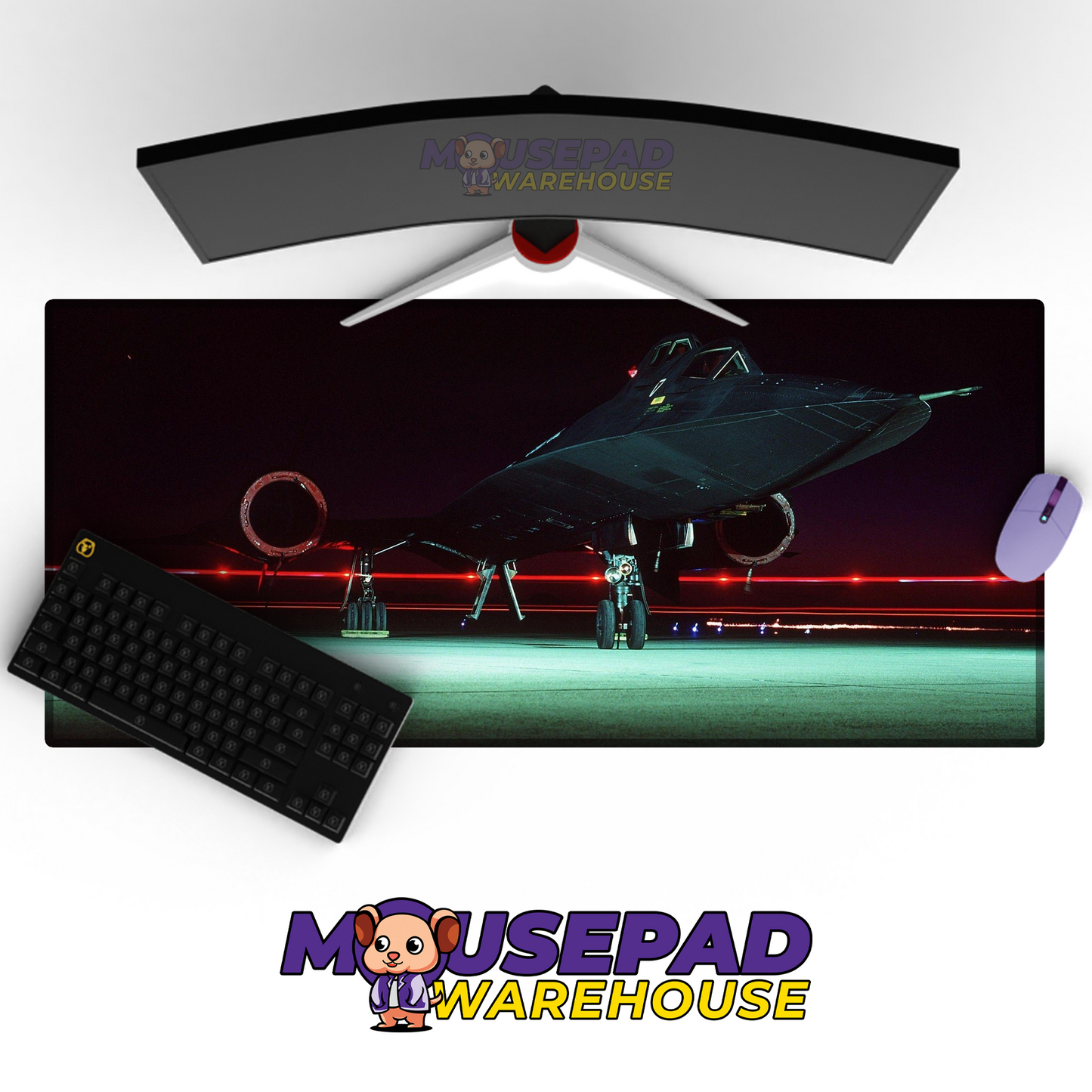 SR-71 Blackbird V26 Mousepad Deskmat Mockup