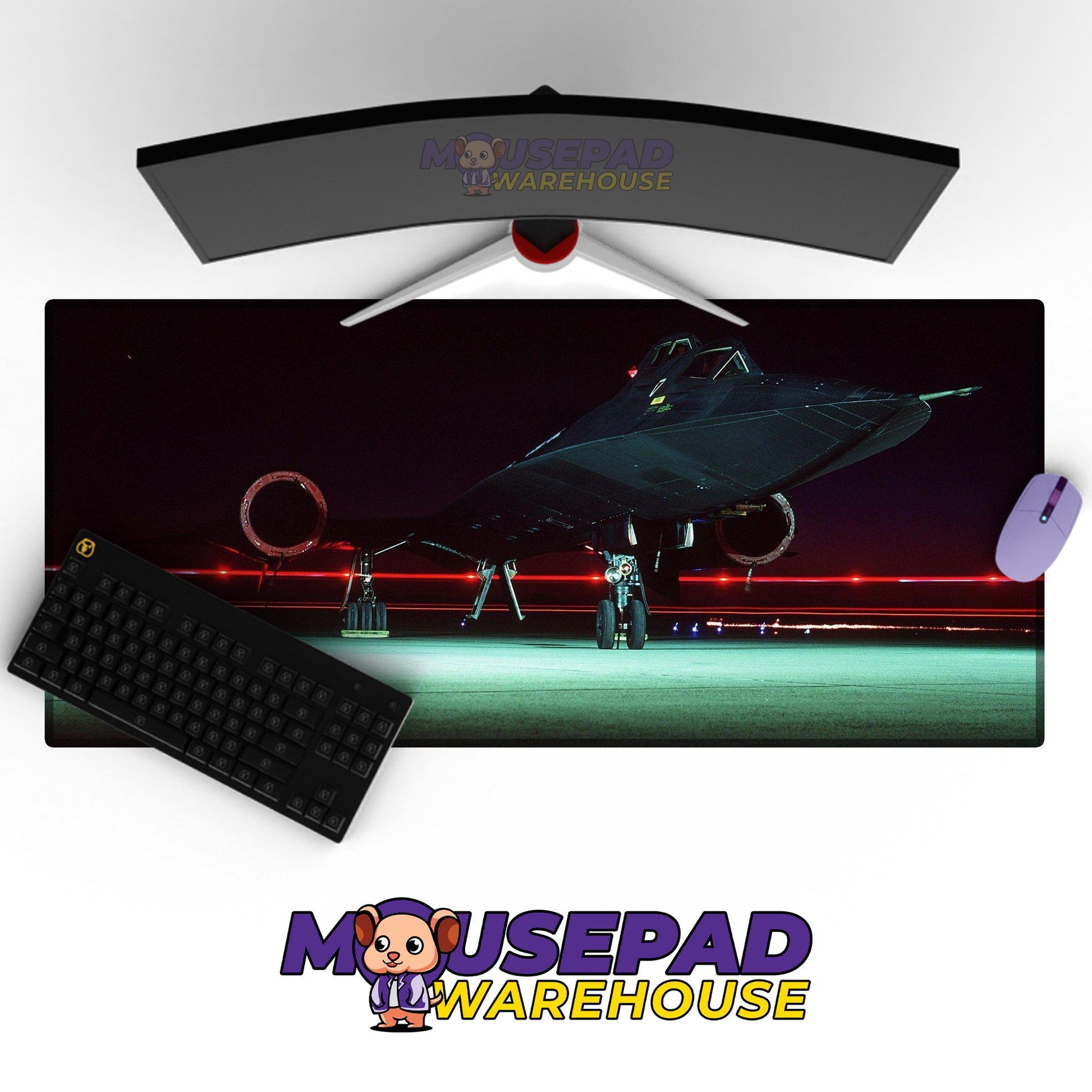 SR-71 Blackbird V26 Mousepad Deskmat Mockup