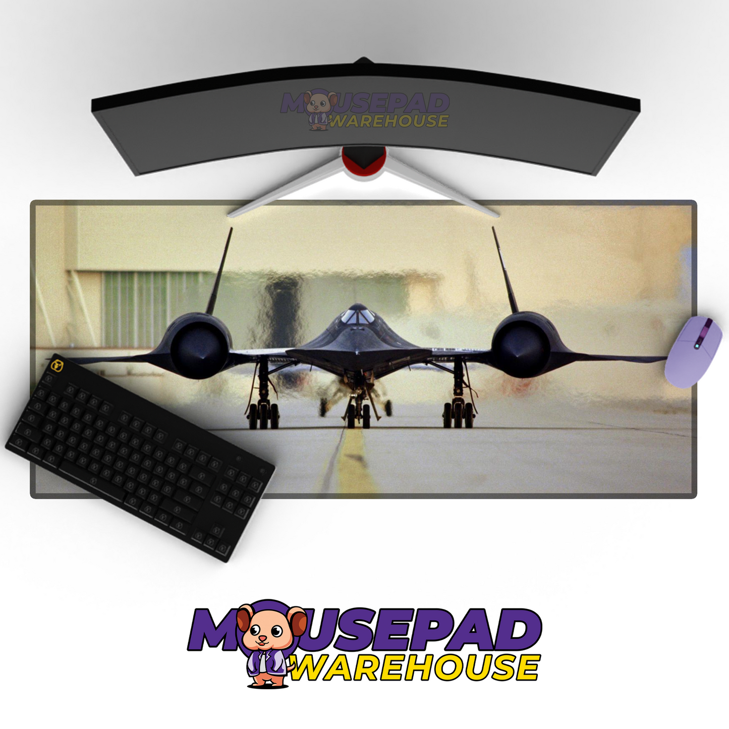 SR-71 Blackbird V29 Mousepad Deskmat Mockup