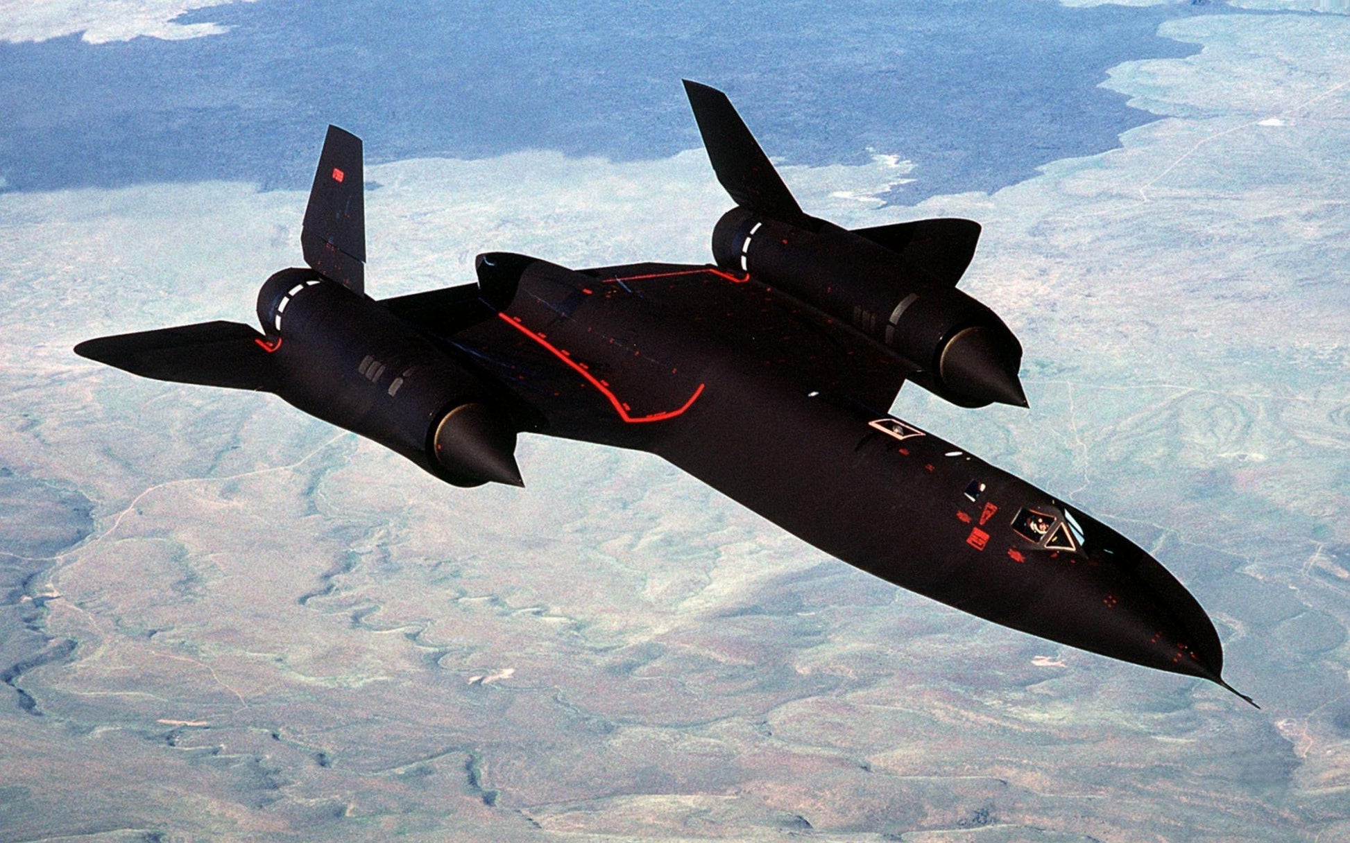 SR-71 Blackbird V2 Mousepad Deskmat
