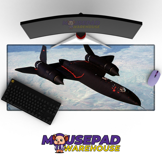 SR-71 Blackbird V2 Mousepad Deskmat Mockup