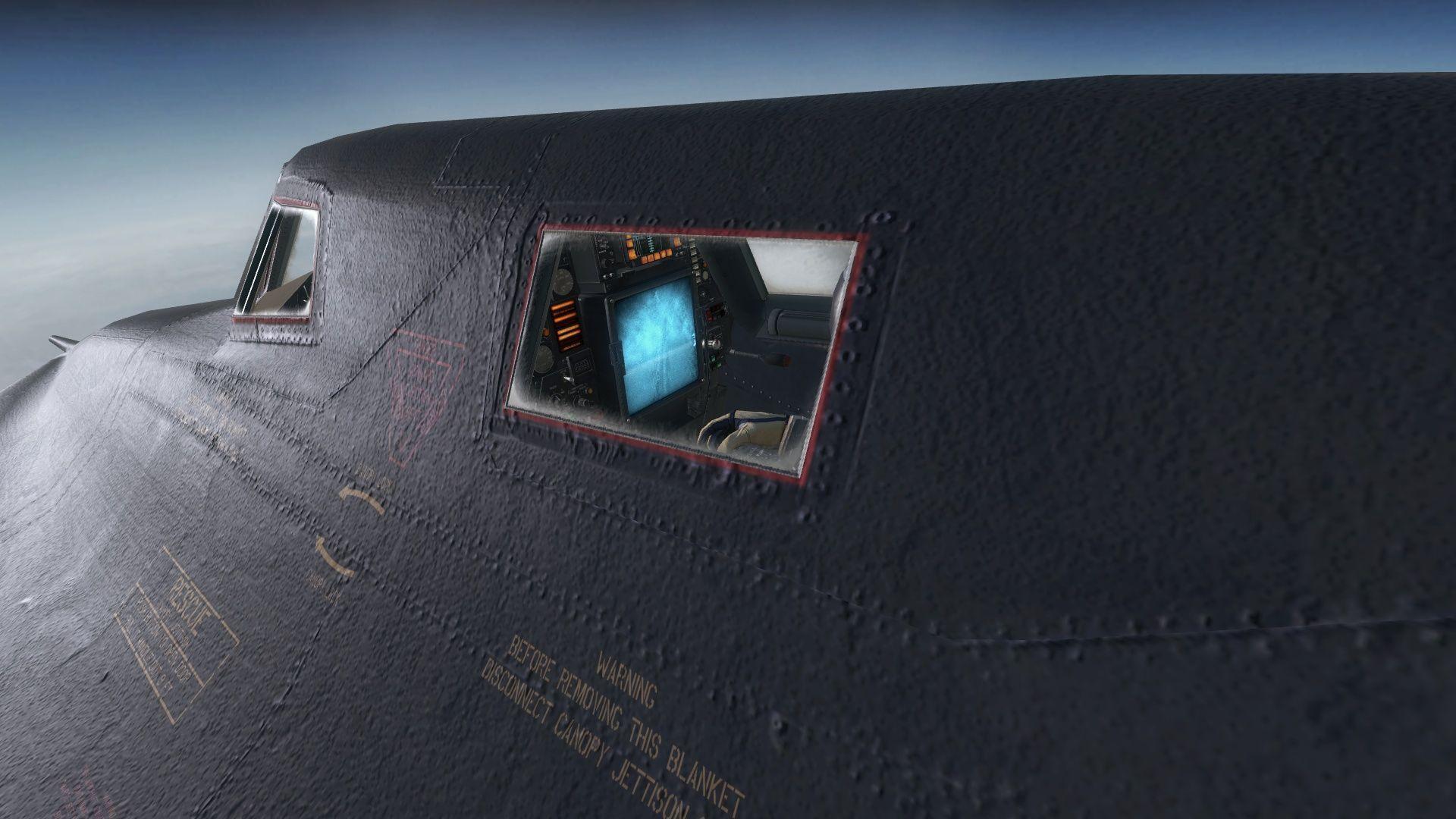 SR-71 Blackbird V30 Mousepad Deskmat