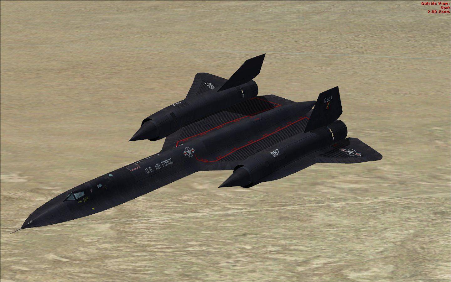 SR-71 Blackbird V31 Mousepad Deskmat