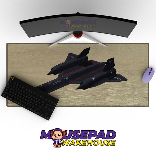 SR-71 Blackbird V31 Mousepad Deskmat Mockup